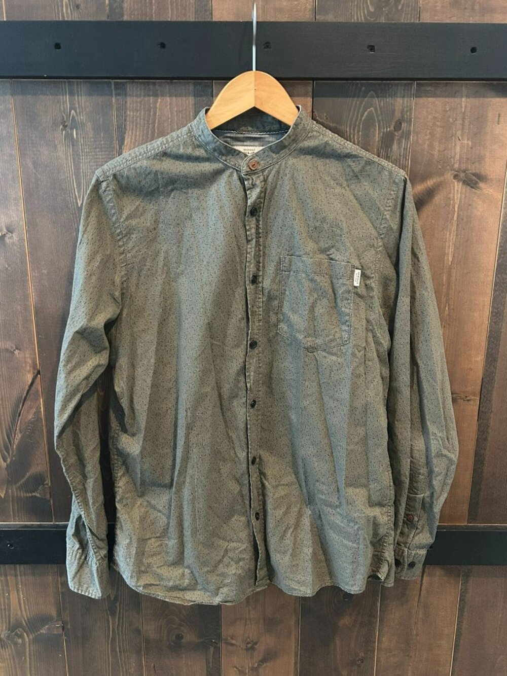 Jack & Jones Originals Band Collar Shirt Men's Size M